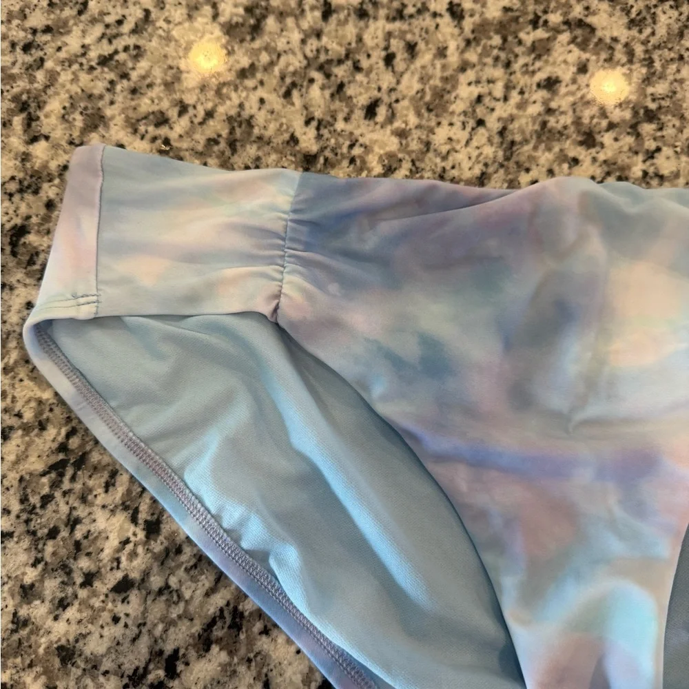 Shade & Shore - One Shoulder Tie-Dye Bikini‎ Set